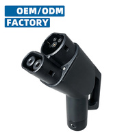 Pistolet de charge CC standard européen CCS2 375A MAX, prise de charge pour station de recharge de véhicules électriques, connecteur de charge CC côté véhicule