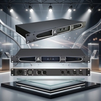 Amplificateur de puissance audio Lihui 500W*2 canaux, fourni par l'usine, professionnel pour la réception et l'amplification sonore portable
