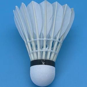 Pluma de Bádminton de Pluma de Ganso de Primera Clase, Nivel Torneo, Fabricada por BWF, para Entrenamiento de Jugadores Profesionales - Product Image 2