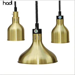 Quảng Châu Thương Mại Thép Không Gỉ Brass Thực Phẩm Ấm Hơn Giá Rẻ Bán Buôn Treo Nhiệt Đèn Phục Vụ Thiết Bị Khách Sạn Tự Chọn Nhà Bếp