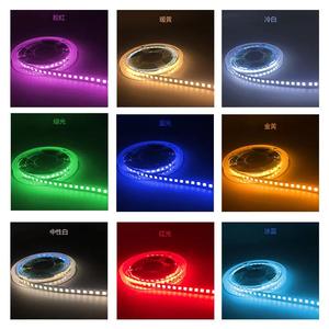5V 12V 24V SMD 5050发光二极管条形灯60LEDs/<span class=keywords><strong>m</strong></span> CE RoHS IP20 IP65防水室内外照明智能RGB发光二极管灯 - Product Image 5