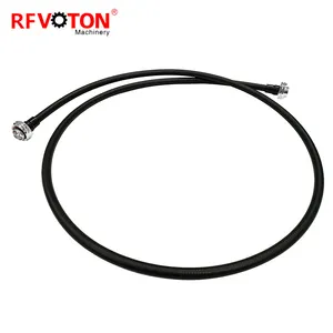 Rfvoton din male to din male plug on both side for 1/2 supersoft flexible jumper cable assembly