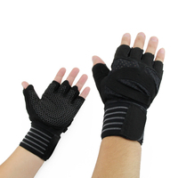 Gants de protection sportifs Gants de vélo demi-doigts Gel rembourré Fitness Gants de sports de plein air
