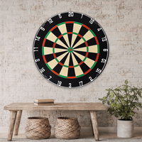 Großhandel Maßgefertigte Sisal-Dartscheibe Diana Umweltfreundliche Drucktinte Biologisch Abbaubarer Faserkörper Spiel für Alle Altersgruppen Dartboard