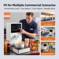 Kommerzielle Automatische Instantnudel-Kochmaschine Selbstbedienungs-Ramen-Kocher Nudelkochautomat für Restaurants Buffets Hotels