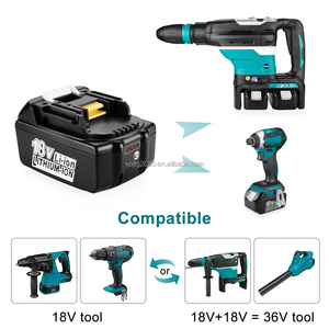 Hot bán nút 18V 5500mAh lithium có thể sạc lại pin thay thế Li-ion pin Điện công cụ điện - Product Image 4