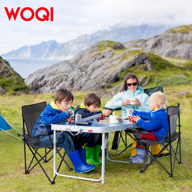 WOQI Foldable Fishing Camping Chairs - Durable & Portable