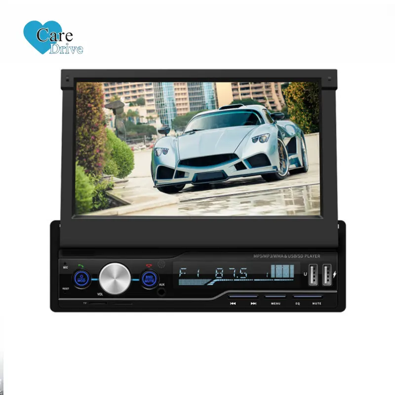 Caredrive 7 Inch Hd Android Auto Scherm Android Gps Navigatie Mp3 Speler Bluetooth Voor Auto Omkeren Beeld Autoradio Systemen