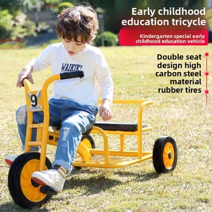 Triciclo per Bambini, Giocattolo da Esterno per Asilo Nido, 2-8 Anni, Senza Sospensioni e Senza Freni - Product Image 2