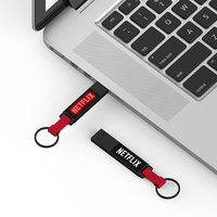 Etal-lápiz de memoria con llavero de silicona, pendrive de 32GB y 64GB