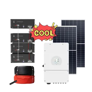 On Grid 3000w 10kw 5kw 2kw Solar System Price 1000w Solar Panel 220v Kit For Home On Grid Solar System