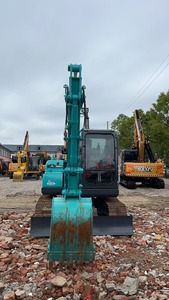 Excavatrice sur chenilles Kobelco SK75 d'occasion à haute efficacité, modèle 2025, moteur Yanmar, en bon état et à prix avantageux, en stock - Product Image 4