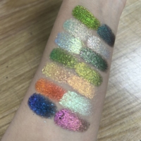Fard à paupières pressé 2023 Multichrome Duochrome Couleurs spéciales super brillantes