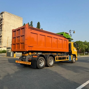 Hot Sale Isuzu 6X4 Heavy Duty Hook Lift Garbage Truck for Municipal <b>Waste</b> Collection Container Transport and Recycling - Product Image 6