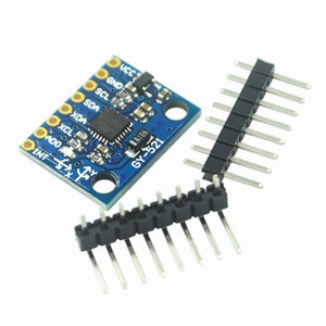 โมดูล GY-521 MPU6050 ไจโรสโคป 3 แกน เซ็นเซอร์วัดความเร่ง 3 แกน สำหรับหุ่นยนต์ โดรน และอุปกรณ์สวมใส่ - Product Image 1