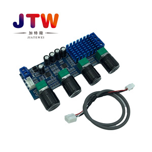 JTW Digital <b>Amplifier</b> Board TPA3116D2 2 Channel Audio <b>Amplifier</b> 12-24V With Potentiometers For <b>Car</b> Stereo - Product Image 1