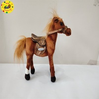 Juguete de peluche de caballo de simulación personalizado de alta calidad para niños