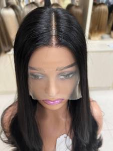 Wholesale Chinese Hair Glueless <b>Wigs</b> Pre Plucked Raw Virgin Human Hair hd Transparent for Lace Front Wave <b>Wigs</b> - Product Image 5