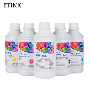 Tinta de Pigmento DTF a Base de Agua de Secado Rápido y Suave para Impresión por Transferencia de Calor Epson XP600 I3200 para Camisetas, Textiles y Prendas de Vestir - Product Image 1