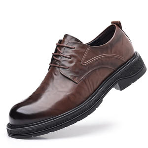 Zapatos Formales de Negocios para Hombre, de Alta Calidad, con Parte Superior de Malla Transpirable, Retro, Ligeros, Italianos, con Suela Plana, para Bodas - Product Image 6