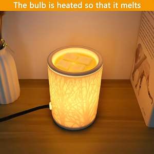 Nuevo Diseño de Calentador de <span class=keywords><strong>Cera</strong></span> Perfumada, Quemadores de <span class=keywords><strong>Cera</strong></span> Perfumada, Calentador Eléctrico de Aceites Aromáticos, Calentador de <span class=keywords><strong>Cera</strong></span> de Cerámica Personalizado de Lujo - Product Image 4