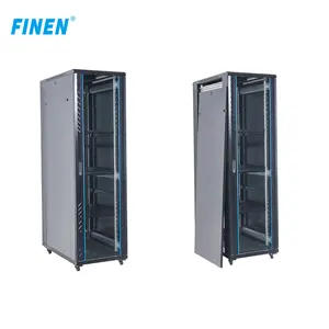 FINEN Factory Wholesales 600mm*1000mm*42U Flat Pack Equipment Cable Management Network Cabinet