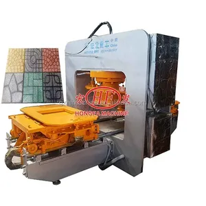 Machine à fabriquer des dalles de moquette pour les petites entreprises, dalles de sol en terrazzo 600X600Mm, robot de pose automatique de carreaux - Product Image 3