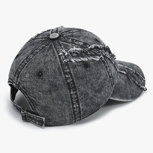 Gorra de Béisbol Térmica con Bordado Y2K, Estilo Cowboy, Color Azul Marino, Ajustada, con Visera de Tela Fina, para Equipos Deportivos - Product Image 4