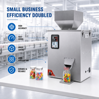 Machine d'emballage multi-usage à tête unique haute précision pour sachets, comptage 500g, idéale pour poudres, céréales, noix et assaisonnements