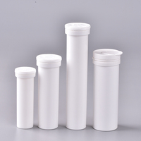 C Process Factory Supply Vitamin C Plastic Tube Spring Cap Vc Effervescent Tablet Bottle Can Do Heat Transfer Printing Process