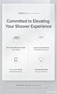 Système <span class=keywords><strong>de</strong></span> <span class=keywords><strong>douche</strong></span> <span class=keywords><strong>thermostatique</strong></span> <span class=keywords><strong>de</strong></span> luxe avec LED et affichage <span class=keywords><strong>de</strong></span> la température, <span class=keywords><strong>colonne</strong></span> <span class=keywords><strong>de</strong></span> <span class=keywords><strong>douche</strong></span> murale en acier inoxydable - Product Image 3