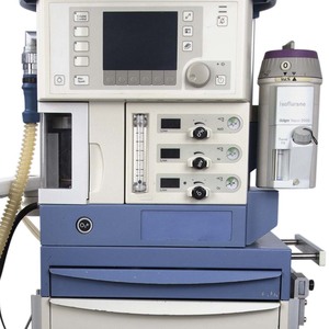 Station d'anesthésie vétérinaire Drager Fabius Tiro d'occasion, 111 kg, construction en plastique et métal, assistance technique en ligne - Product Image 6