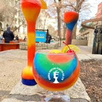 Gobelet à Daiquiri à long col de 48 oz, Las Vegas, unique, amusant, pour boire, Fiesta Yardas Para Cerveza, gobelet à glace pilée avec paille