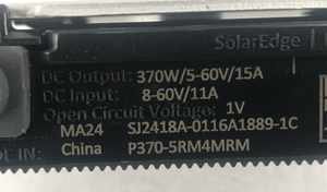<span class=keywords><strong>Solaredge</strong></span> MPPT 700W P700-5NC4MRX - Product Image 5