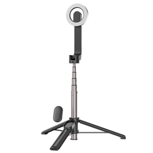 Telesin - Soporte Flexible para Teléfono Móvil con Trípode y Palo Selfie para Transmisión en Vivo, Trípode Flexible de 360 Grados - Product Image 1