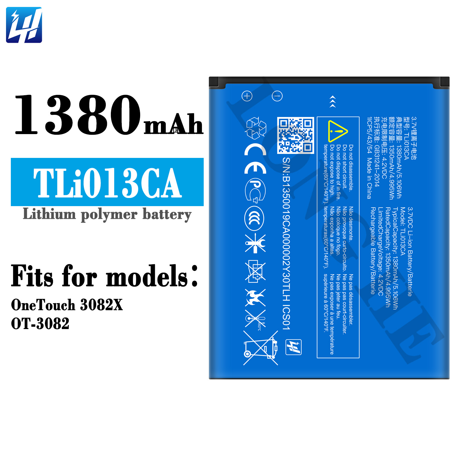 pour Alcatel OneTouch 3082X0T-3082