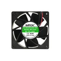 Ventilateur axial PWM OEM 12V DC 120x120x38mm 10000RPM certifié CE, à haut débit d'air, pour refroidissement de rack de serveur et armoire de télécommunications