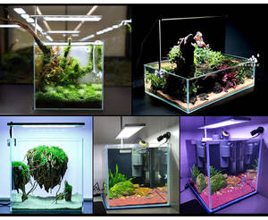 Nouvelle Lampe LED pour Aquarium Micmol 2025 RGB & UVA Contrôlée par Application pour Aquariums Plantaux - Product Image 2