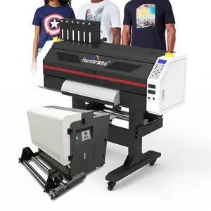 Impresora Dtf Direct to Film para Halloween, impresora de camisetas DIY de 60cm y 120cm, cabezales de impresión originales con máquina de vibración grande