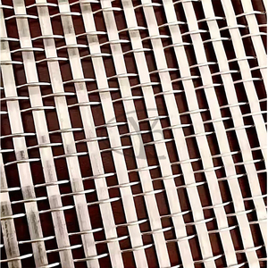 Maille décorative en acier inoxydable moderne Yuchen, magnifique maille métallique décorative, maille décorative architecturale exquise. - Product Image 3