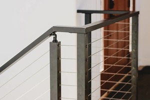 <span class=keywords><strong>Barrera</strong></span> de seguridad <span class=keywords><strong>invisible</strong></span> que ahorra espacio para apartamentos pequeños Casas modernas Vistas sin obstáculos Barandilla de cable - Product Image 2