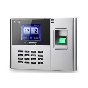 Lector de huellas dactilares SDK gratuito Grabador de tiempo de huellas dactilares Reloj de personal inteligente Máquina de asistencia de entrada y salida - Product Image 1