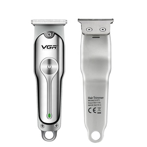 Tondeuse à <span class=keywords><strong>cheveux</strong></span> V-071 rechargeable USB, tondeuse de précision pour dégradés, machine à coiffer blanche MINI, corps métallique - Product Image 1