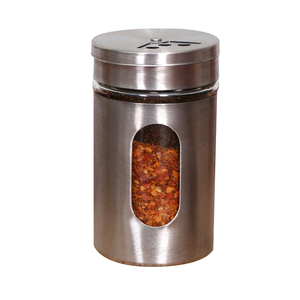 Wholesale New Kitchen <b>Spice</b> <b>Jar</b> Seasoning Box Storage Bottle <b>Jars</b> Transparent Salt and Pepper Cumin Powder Tools - Product Image 1