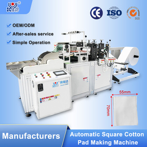 Tự động vuông bông Pad Máy làm với thành phần động cơ cốt lõi - Product Image 4