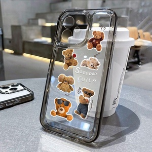 WOWCASE – <span class=keywords><strong>coque</strong></span> arrière transparente en TPU pour Iphone14, 13, 12, 11 pro max, X, XS, XR, 8, 7 - Product Image 3