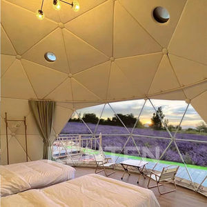 KENTEN Geodésico Glamping Pvc Dome Hotel Carpa <span class=keywords><strong>Domo</strong></span> Fiesta Prefab Dome House Carpa Geodésico Cúpulas Glamping Con Aislamiento - Product Image 4