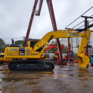 รถขุดมือสองญี่ปุ่นแท้ KOMATSU PC200-8 ชั่วโมงการใช้งานต่ำ รถขุดตีนตะขาบมือสอง KOMATSU PC200 PC220 PC240 สำหรับงานเหมือง - Product Image 6