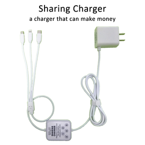 Nouveau produit 2019 partageant des locations de chargeur avec 3 en 1 câble chargeur de téléphone portable pour restaurant - Product Image 2