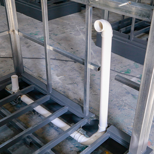 Baño Portátil con Ducha Combinada, Unidad Sanitaria Móvil Todo en Uno para Campamentos, Obras <span class=keywords><strong>de</strong></span> Construcción y Uso <span class=keywords><strong>de</strong></span> Emergencia - Product Image 6